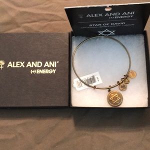 Alex and Ani bracelet goldtone